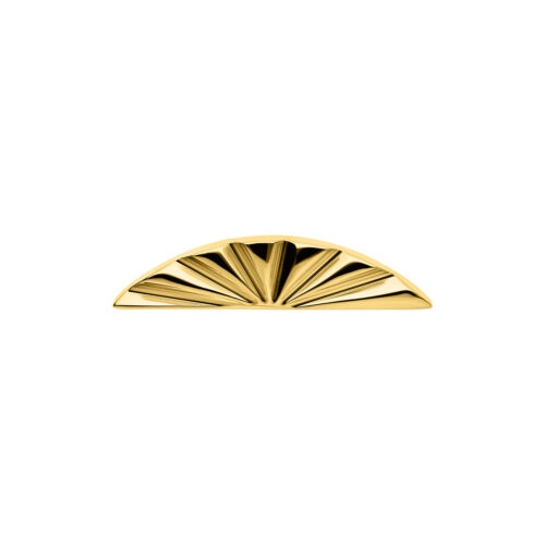 Push Fit Riffled Half Oval Attachment - Oro