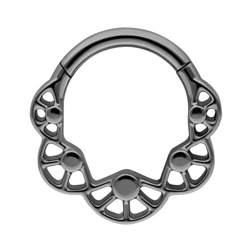 Bubble Plate Clicker - Nero
