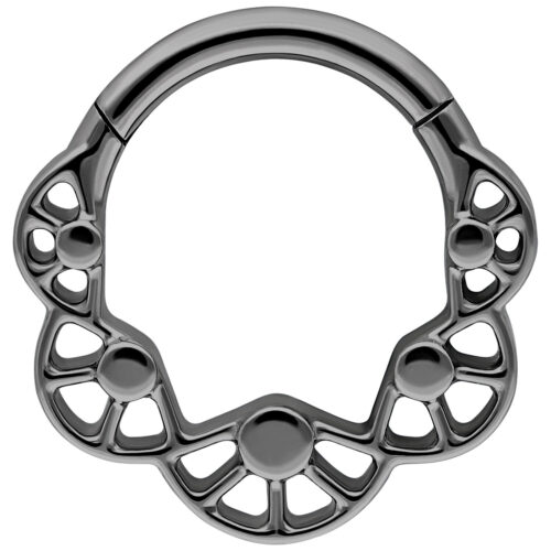 Bubble Plate Clicker - Nero