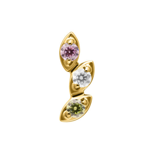 Push Fit Peridot Blush Cascade Attachment - Oro
