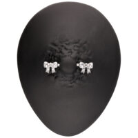 Piercing Barbell con Fiocchi di Cristallo Due Barbells con Fiocchi di Cristallo su sfondo nero